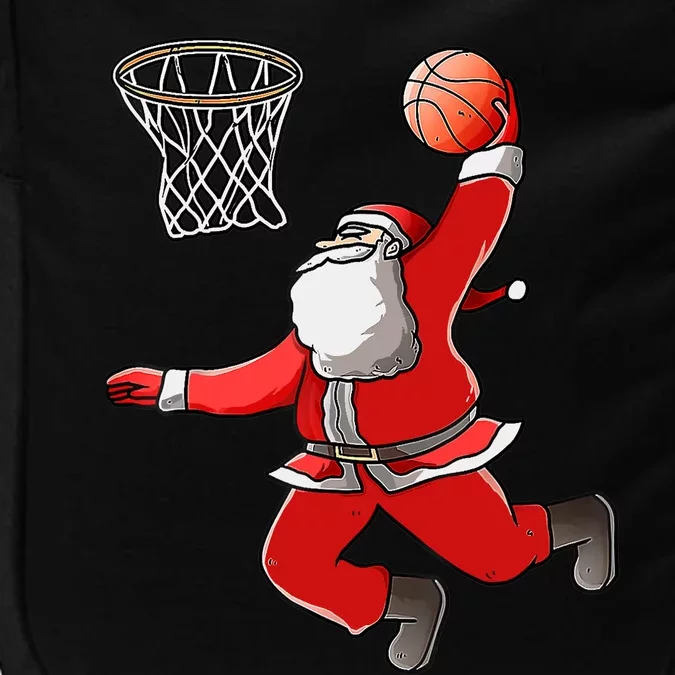 Basketball Santa Christmas Dunk Cool Sport XMas Pajama Impact Tech Backpack