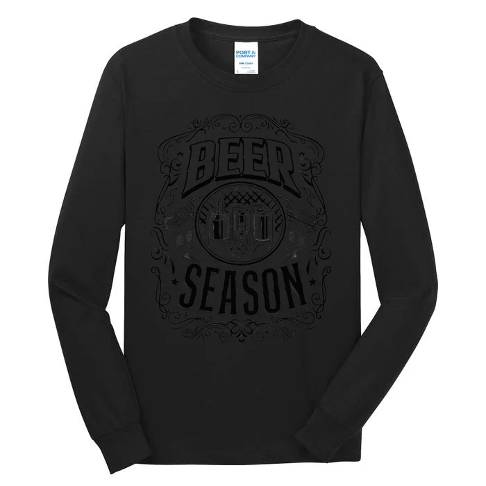 Beer Season Celebrate Your Love for Beer & Breweries Tall Long Sleeve T-Shirt