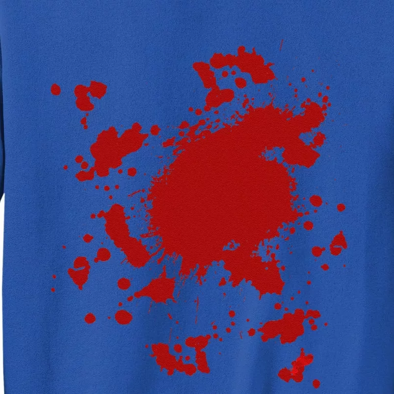 Blood Splatter Costume Gag Fancy Dress Scary Halloween Sweatshirt