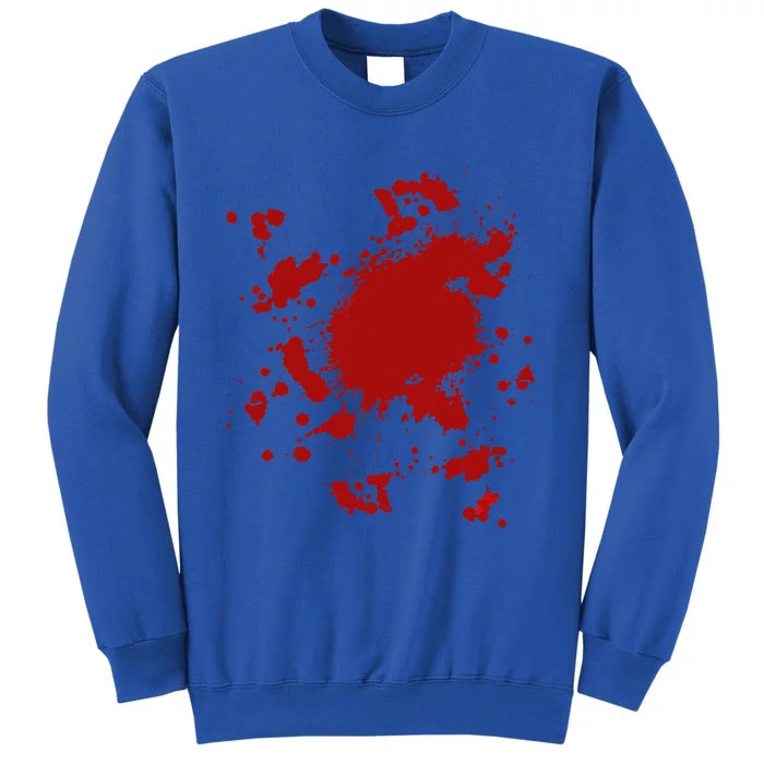 Blood Splatter Costume Gag Fancy Dress Scary Halloween Sweatshirt