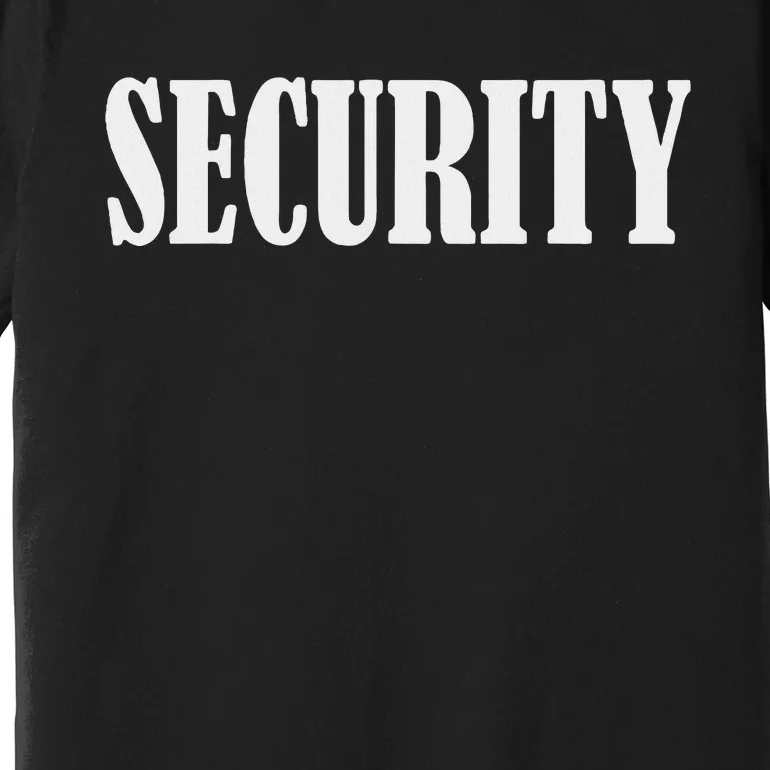 Baby Security Costume Infant Security Guard Officer Premium T-Shirt