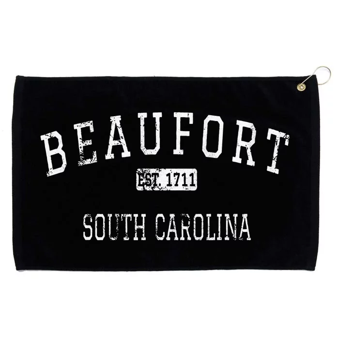 Beaufort South Carolina SC Vintage Grommeted Golf Towel