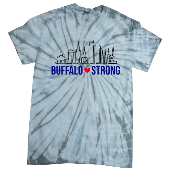 Buffalo Strong City Of Good Neighbors Pray For Buffalo Tie-Dye T-Shirt