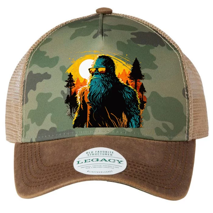 Bigfoot Sasquatch Cool Yeti Legacy Tie Dye Trucker Hat