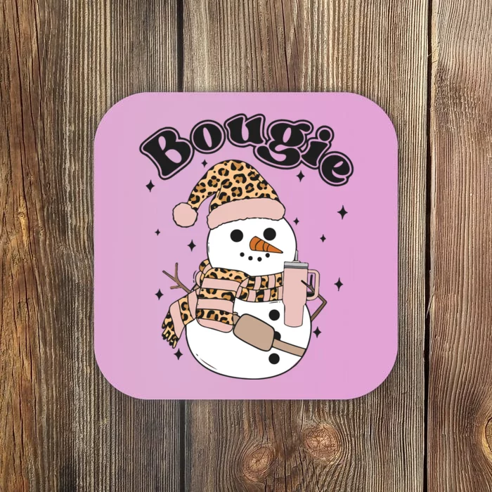 Boojee Snowman Candle Snowman Stanley Tumbler Belt Bag Coaster