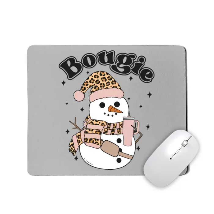 Boojee Snowman Candle Snowman Stanley Tumbler Belt Bag Mousepad