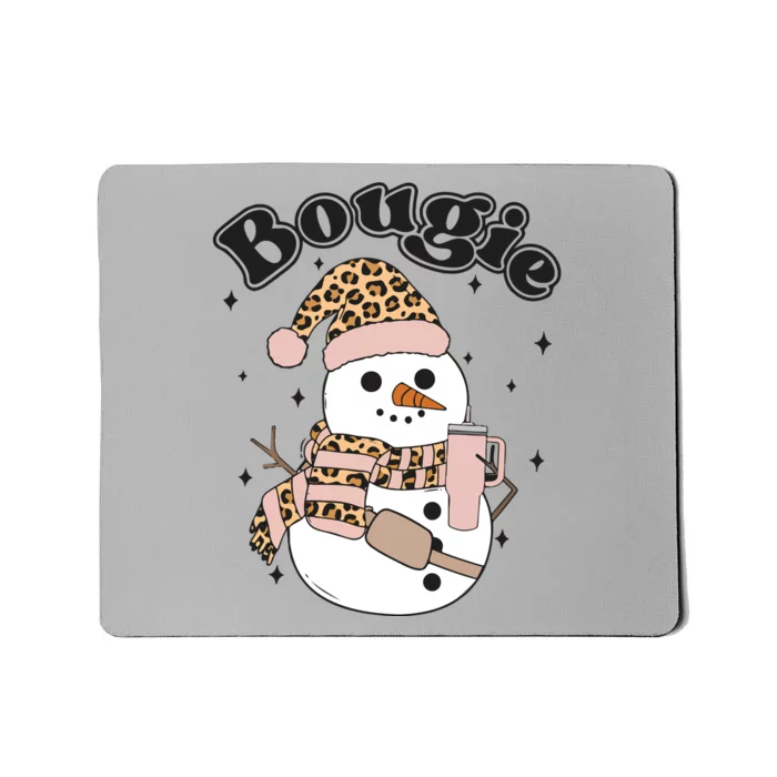 Boojee Snowman Candle Snowman Stanley Tumbler Belt Bag Mousepad