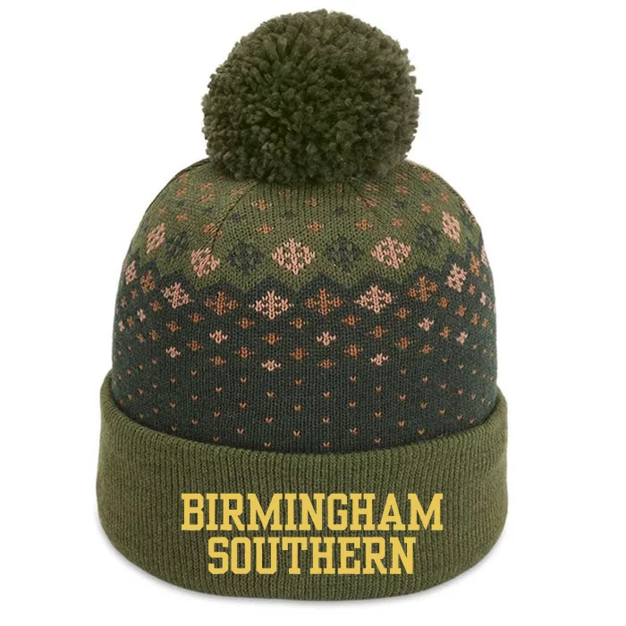 Birmingham Southern College The Baniff Cuffed Pom Beanie