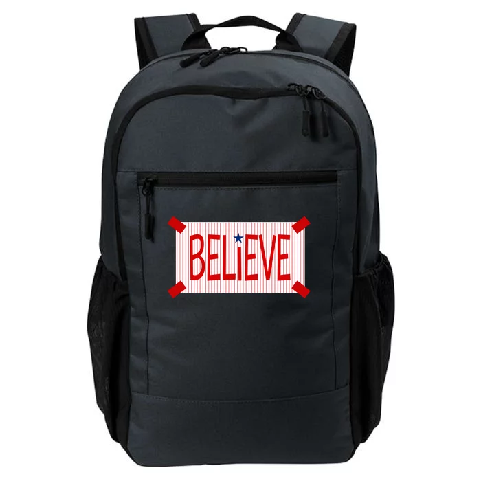 Believe Philadelphia Baseball Fan Daily Commute Backpack