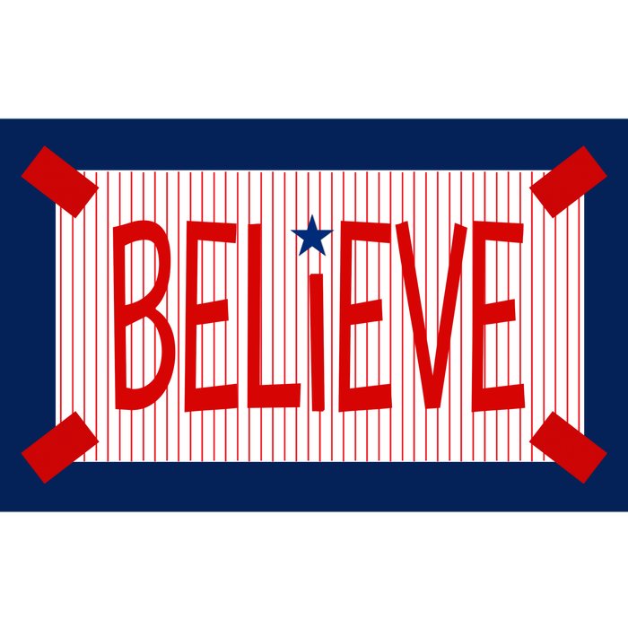 Believe Philadelphia Baseball Fan Bumper Sticker