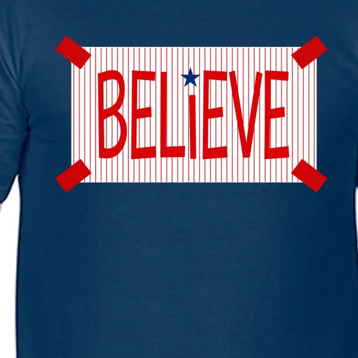 Believe Philadelphia Baseball Fan Comfort Colors T-Shirt