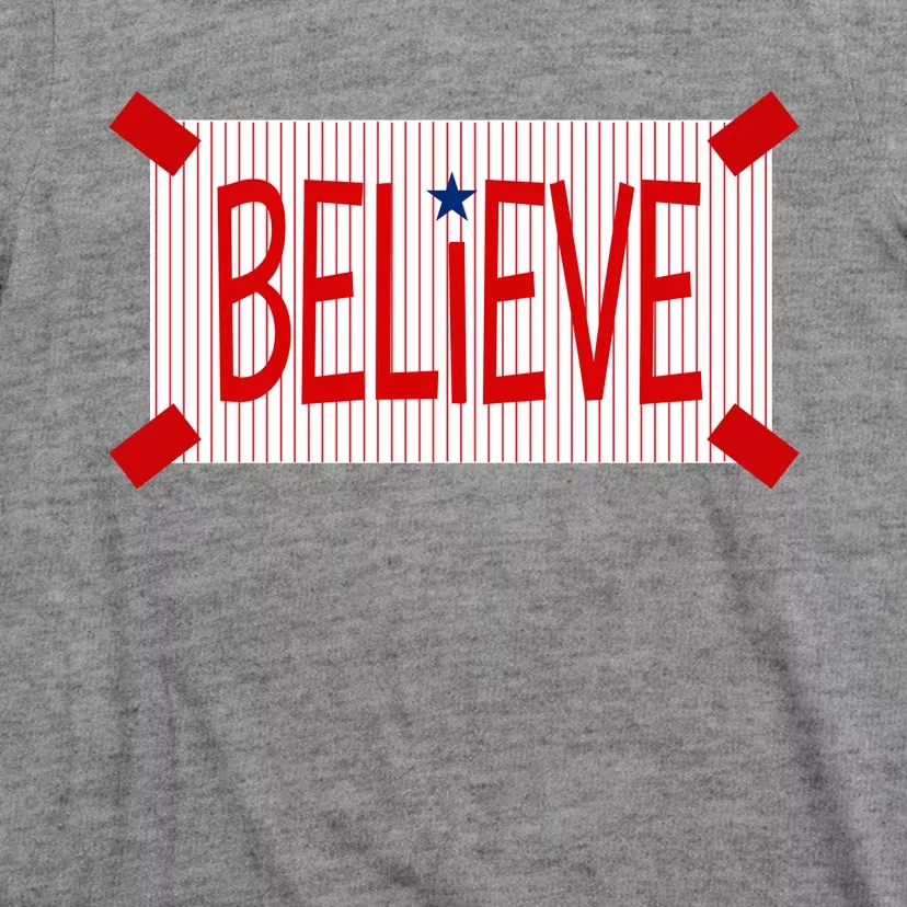 Believe Philadelphia Baseball Fan T-Shirt