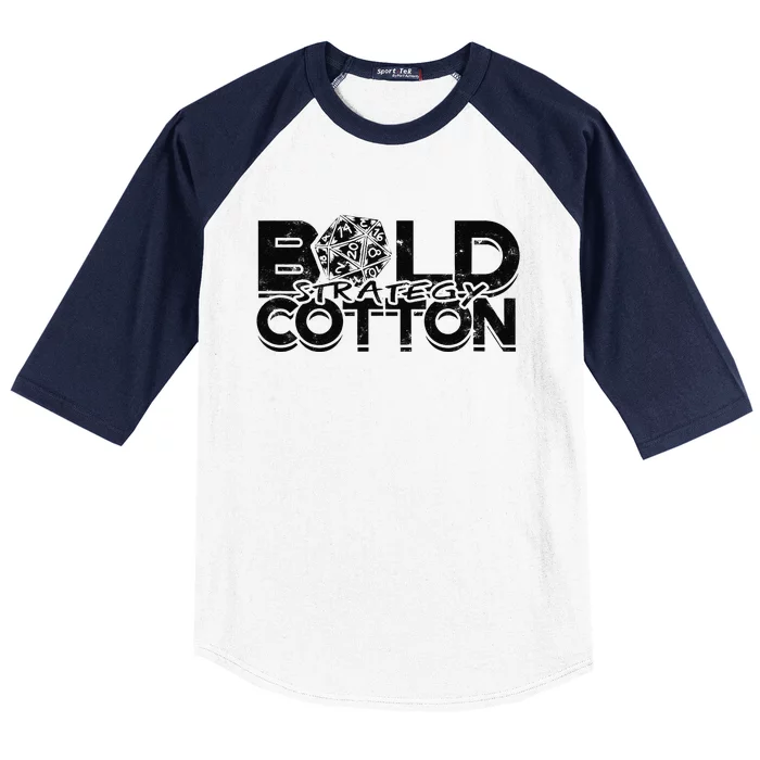 Bold Strategy Cotton Board Game Baseball Sleeve Shirt