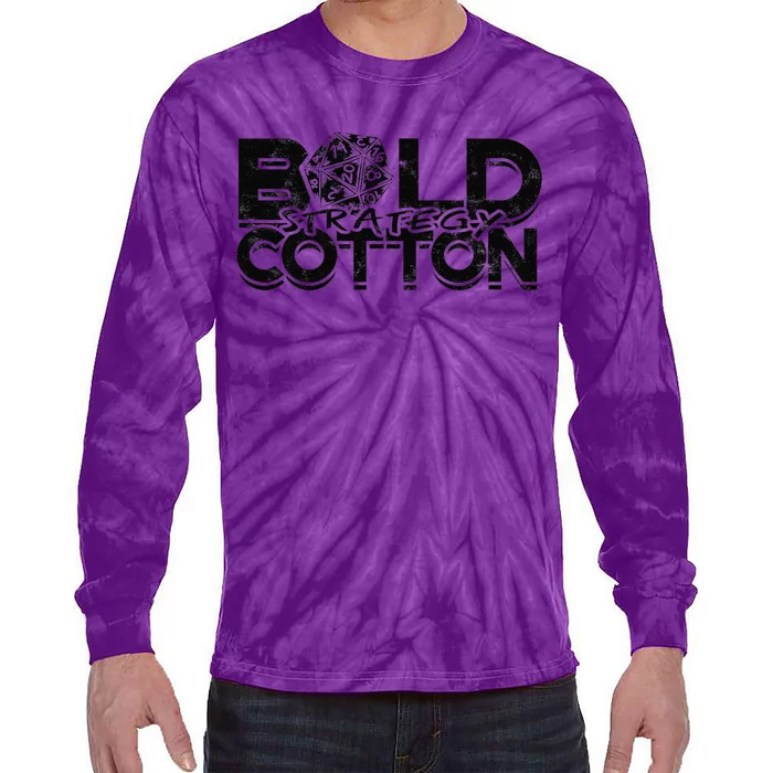 Bold Strategy Cotton Board Game Tie-Dye Long Sleeve Shirt