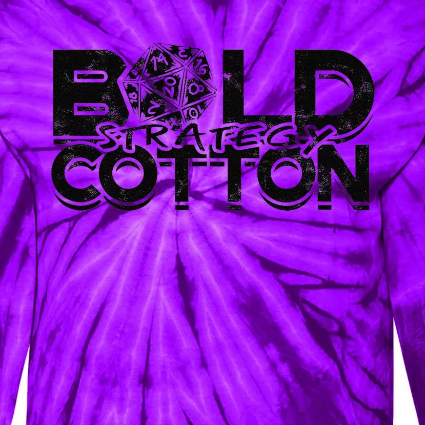 Bold Strategy Cotton Board Game Tie-Dye Long Sleeve Shirt