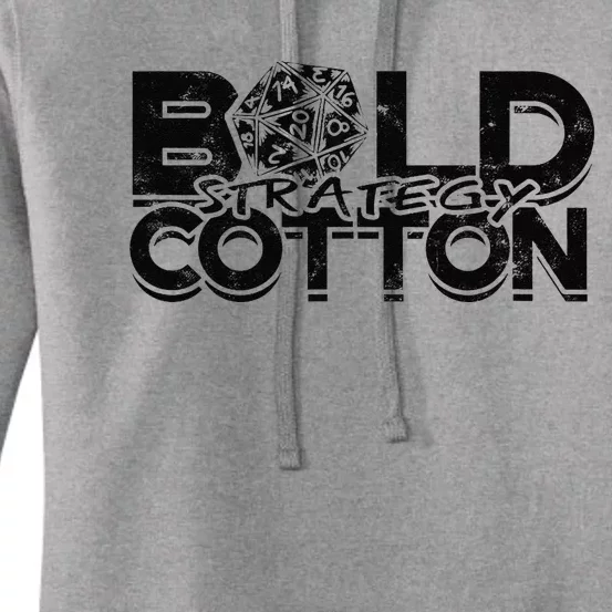 Bold Strategy Cotton Board Game Women's Pullover Hoodie