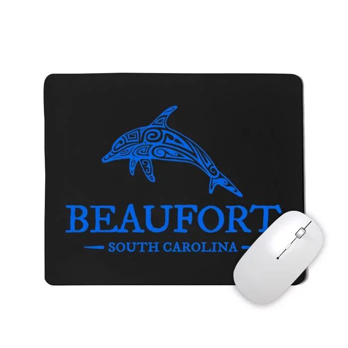 Beaufort South Carolina Dolphin Mousepad