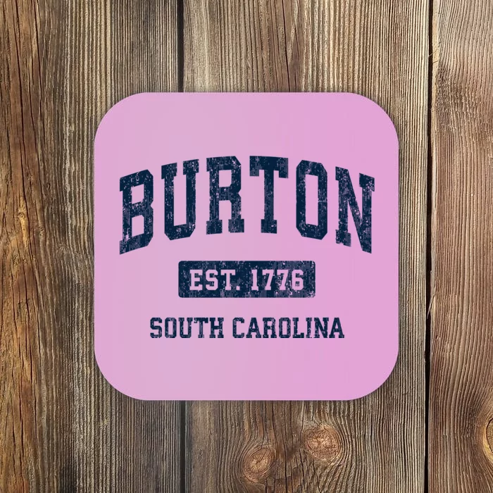 Burton South Carolina Sc Vintage Athletic Coaster