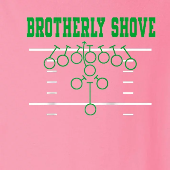 Brotherly Shove Classic Toddler Long Sleeve Shirt