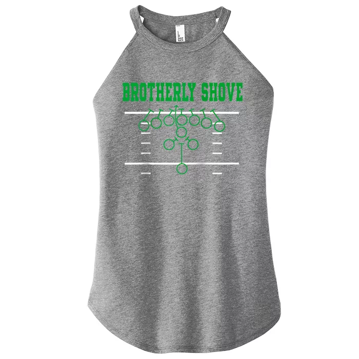 Brotherly Shove Classic Women’s Perfect Tri Rocker Tank