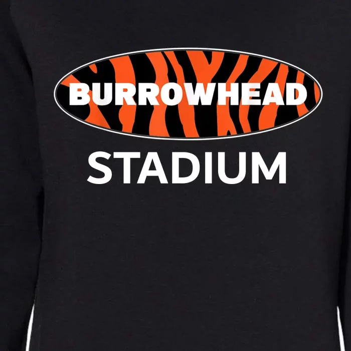 Burrowhead Stadium Cincinnati Football Womens California Wash Sweatshirt