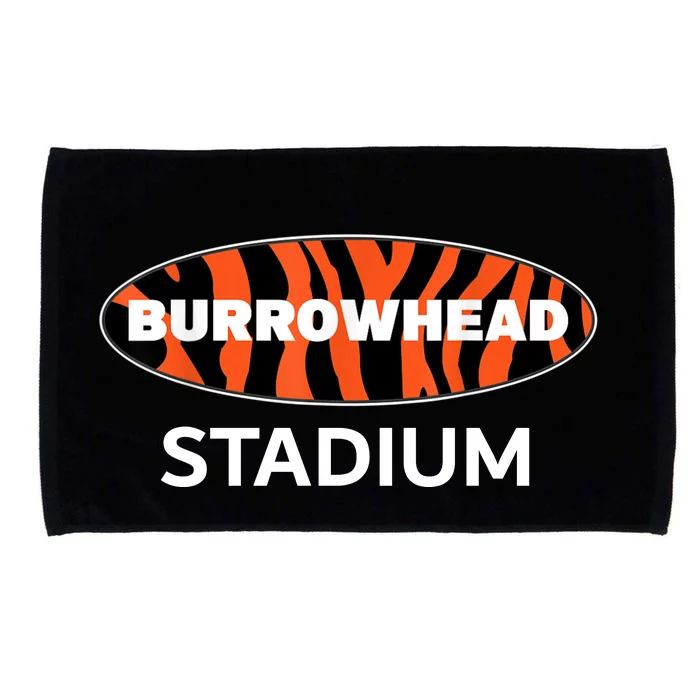 Burrowhead Stadium Cincinnati Football Microfiber Hand Towel