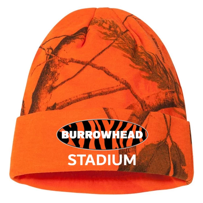 Burrowhead Stadium Cincinnati Football Kati - 12in Camo Beanie