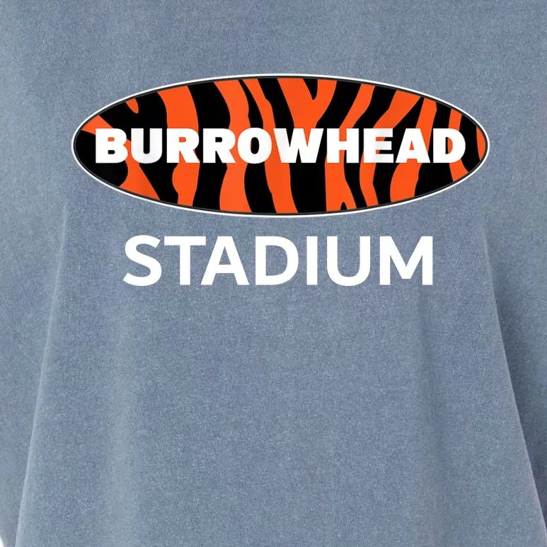 Burrowhead Stadium Cincinnati Football Garment-Dyed Women's Muscle Tee