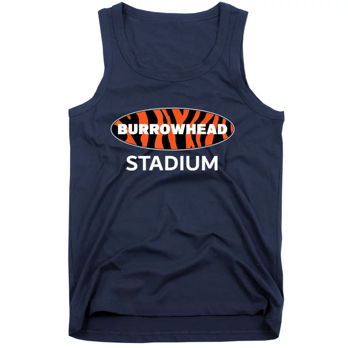 Burrowhead Stadium Cincinnati Football Tank Top