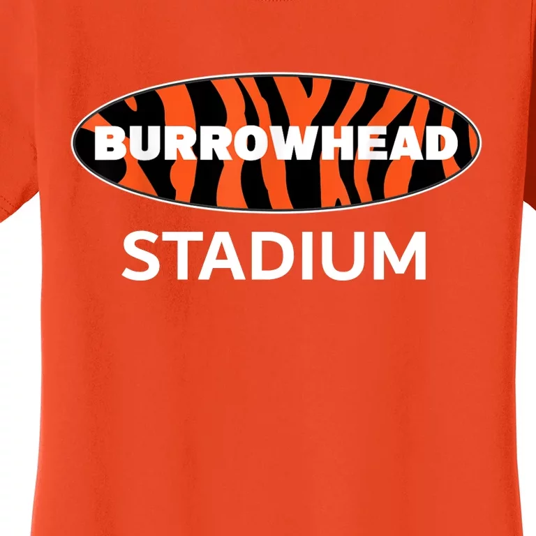 Burrowhead Stadium Cincinnati Football Women's T-Shirt