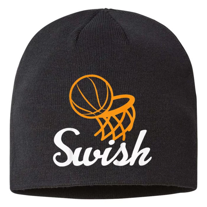 Basketball Swish Cool Sports Clothing 8 1/2in Sustainable Knit Beanie