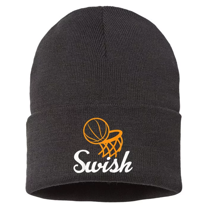 Basketball Swish Cool Sports Clothing Sustainable Knit Beanie