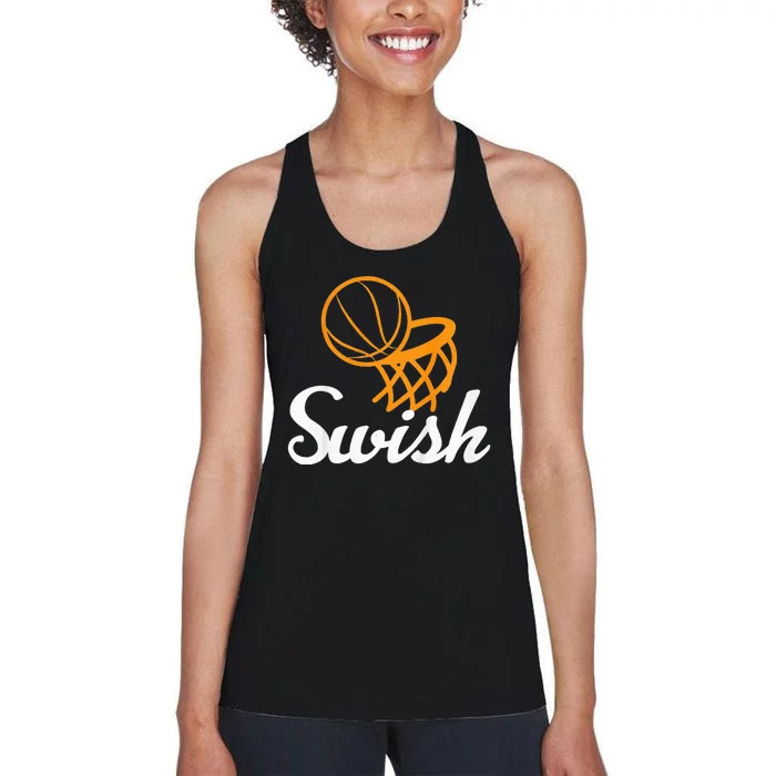 Basketball Swish Cool Sports Clothing Women's Racerback Tank