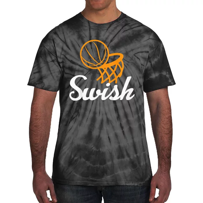 Basketball Swish Cool Sports Clothing Tie-Dye T-Shirt