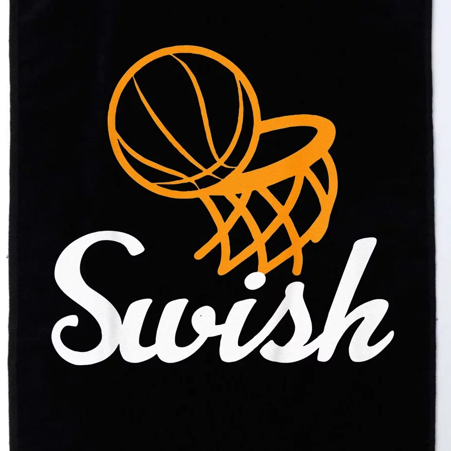 Basketball Swish Cool Sports Clothing Platinum Collection Golf Towel