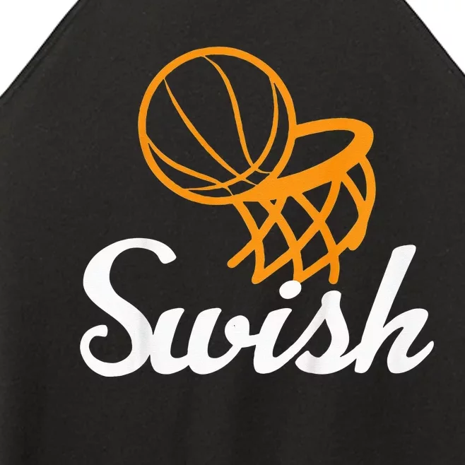 Basketball Swish Cool Sports Clothing Women’s Perfect Tri Rocker Tank