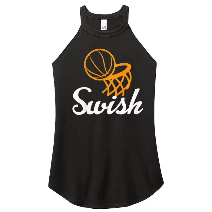 Basketball Swish Cool Sports Clothing Women’s Perfect Tri Rocker Tank