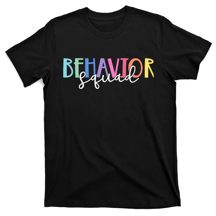 Behavior Squad Colorful Therapist T-Shirt