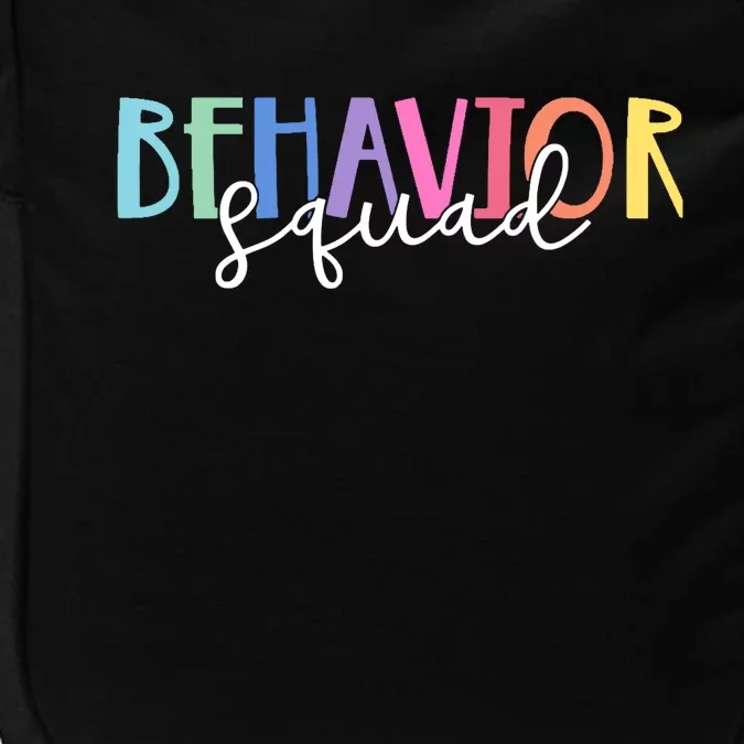 Behavior Squad Colorful Therapist Impact Tech Backpack