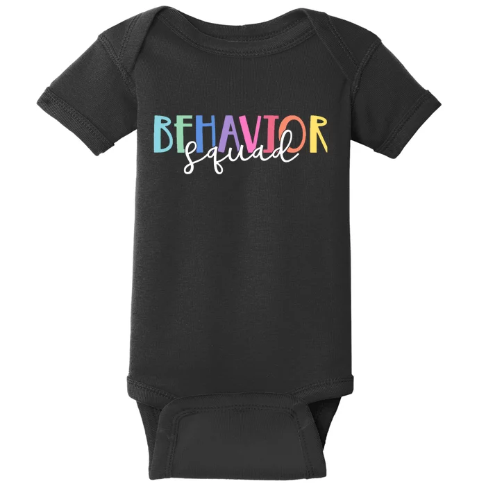 Behavior Squad Colorful Therapist Baby Bodysuit