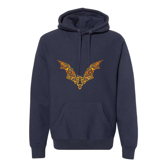 Bat Spooky Costume Idea Halloween Premium Hoodie