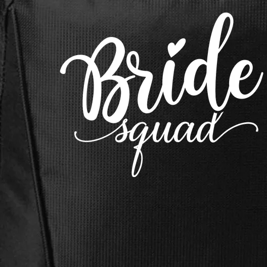 Bride Squad Cute Wedding City Backpack