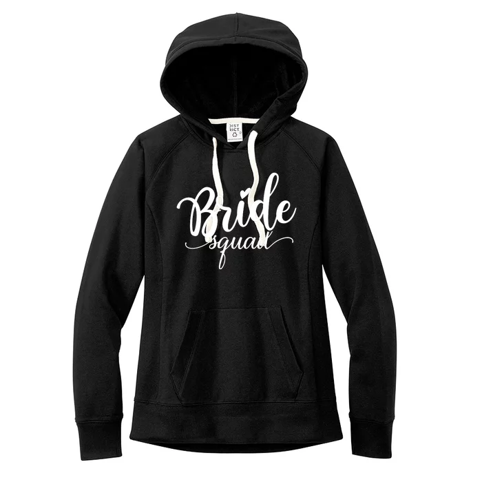 Bride Squad Cute Wedding Women's Fleece Hoodie