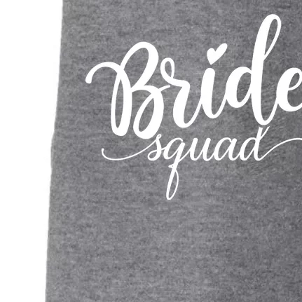 Bride Squad Cute Wedding Doggie 3-End Fleece Hoodie