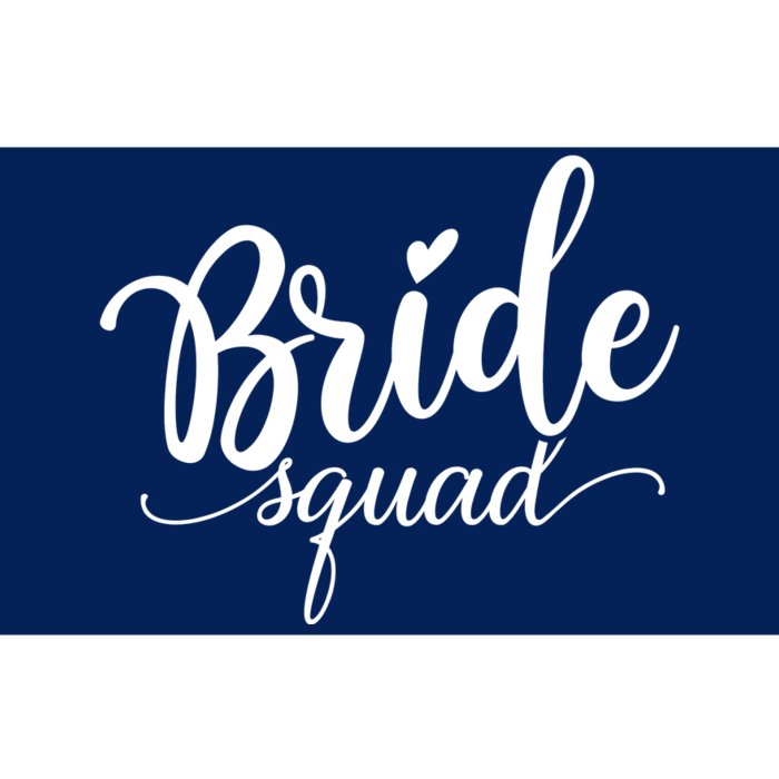 Bride Squad Cute Wedding Bumper Sticker