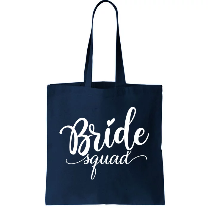 Bride Squad Cute Wedding Tote Bag