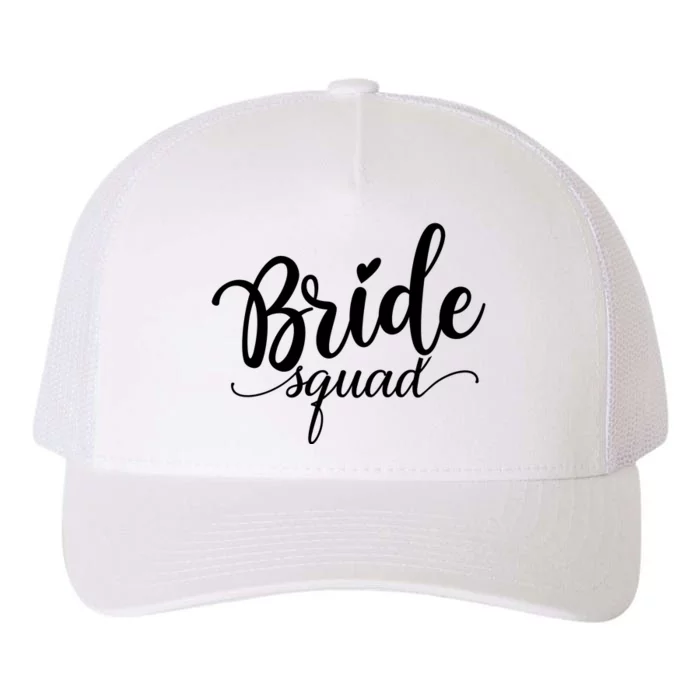 Bride Squad Cute Wedding Yupoong Adult 5-Panel Trucker Hat