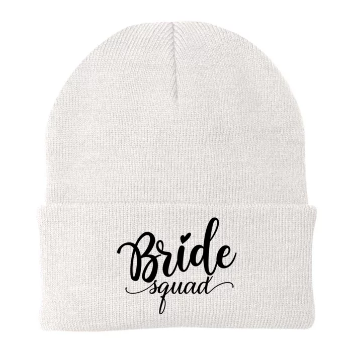 Bride Squad Cute Wedding Knit Cap Winter Beanie