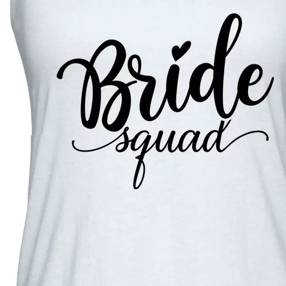 Bride Squad Cute Wedding Ladies Essential Flowy Tank