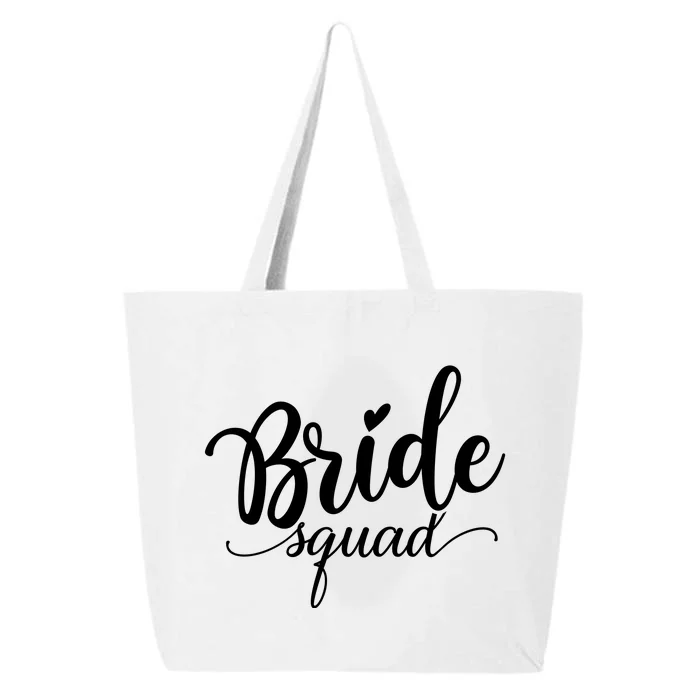 Bride Squad Cute Wedding 25L Jumbo Tote